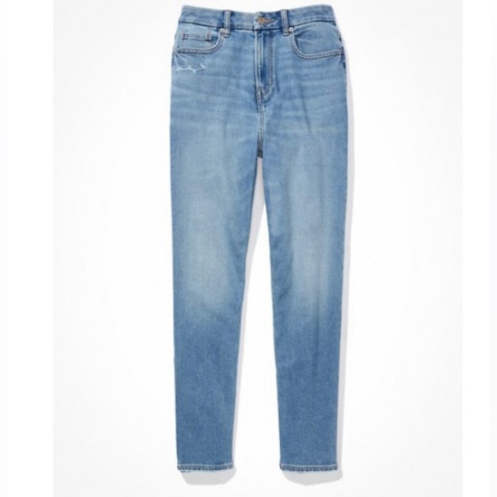 AE mom jeans stretch